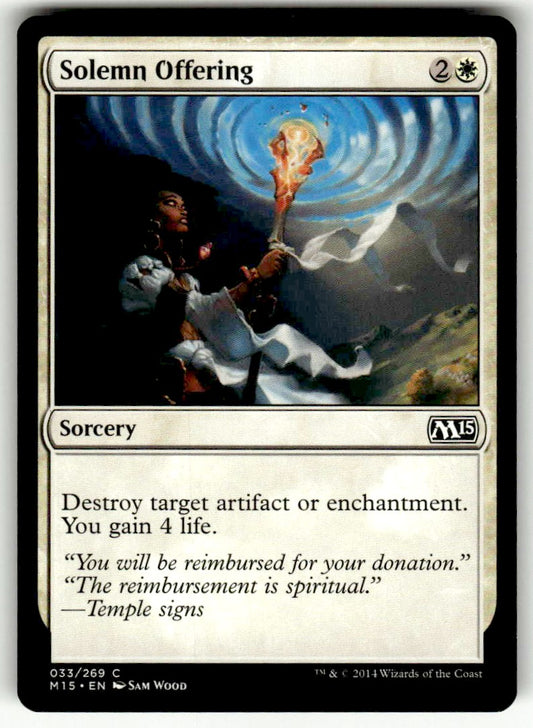 Solemn Offering - Front