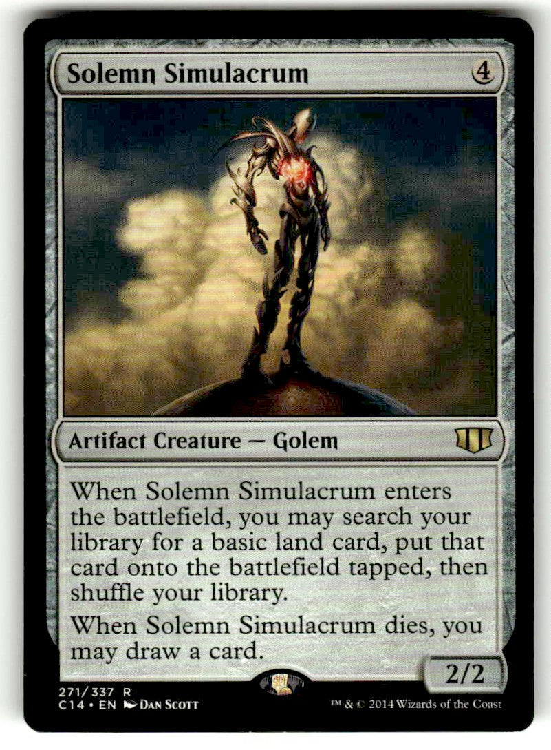 Solemn Simulacrum - Front