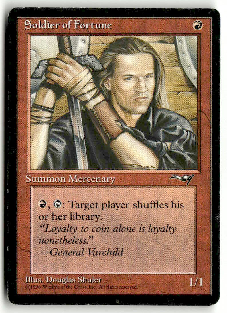 1996 Alliances 80 Soldier of Fortune