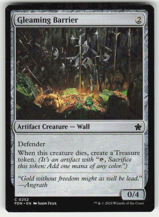 Gleaming Barrier - Front