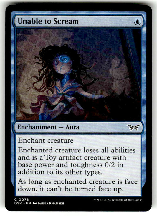 Unable to Scream - Front