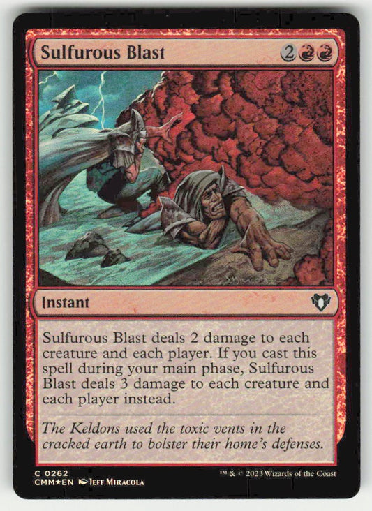 Sulfurous Blast - Front
