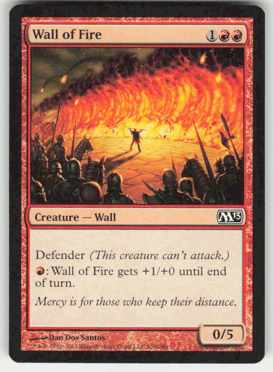 Wall of Fire - Front