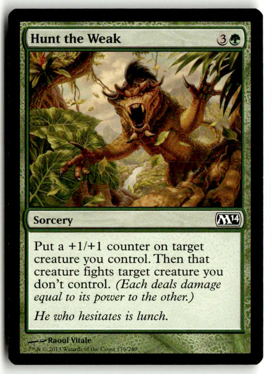 Hunt the Weak - Front