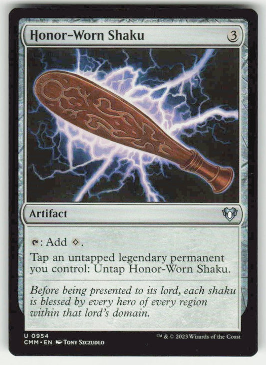 Honor-Worn Shaku - Front