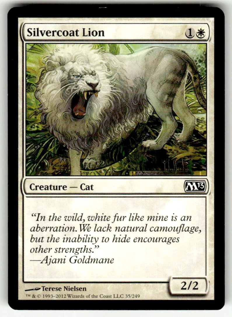 Silvercoat Lion - Front
