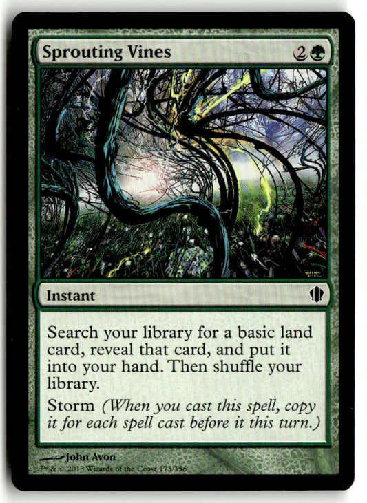Sprouting Vines - Front