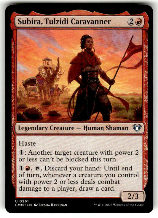 Subira, Tulzidi Caravanner - Front