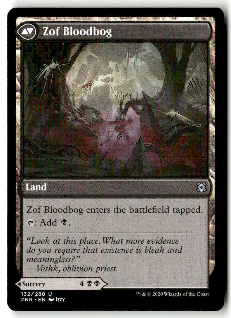 2020 Zendikar Rising 132 Zof Consumption // Zof Bloodbog