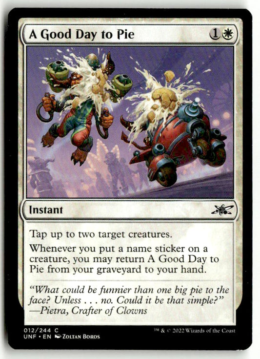 A Good Day to Pie - Front