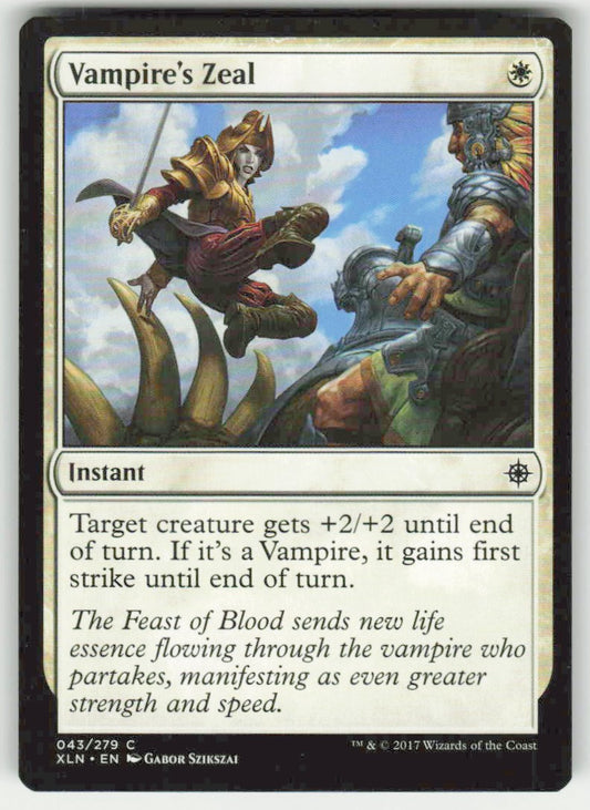 Vampire's Zeal - Front