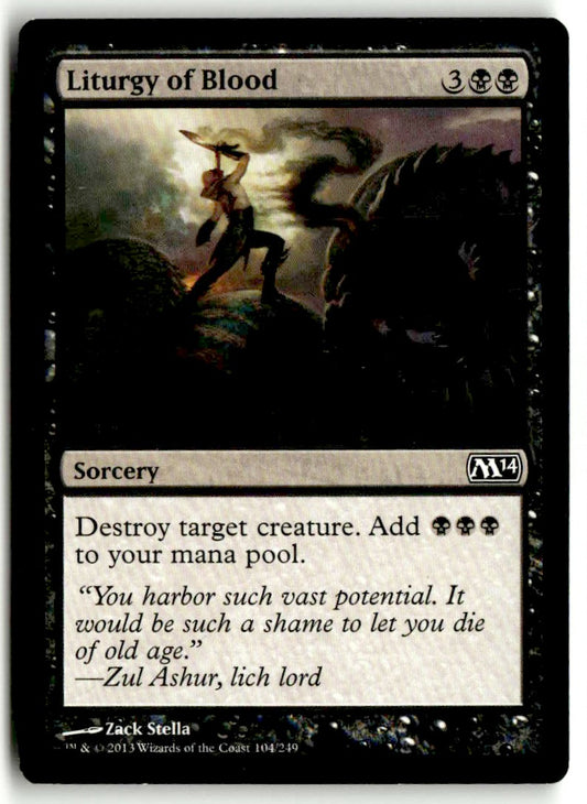 Liturgy of Blood - Front