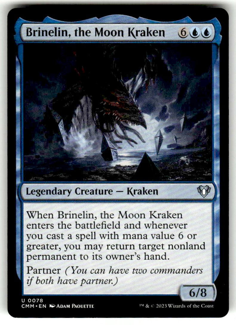 Brinelin, the Moon Kraken - Front