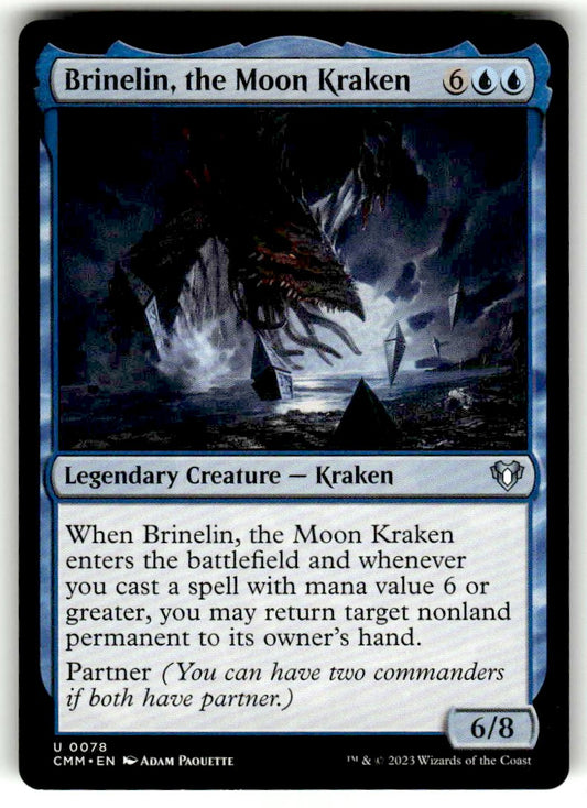 Brinelin, the Moon Kraken - Front