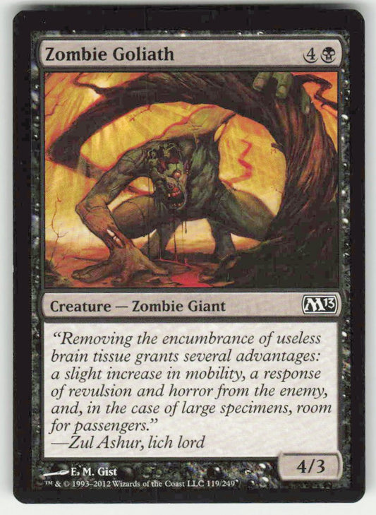 Zombie Goliath - Front