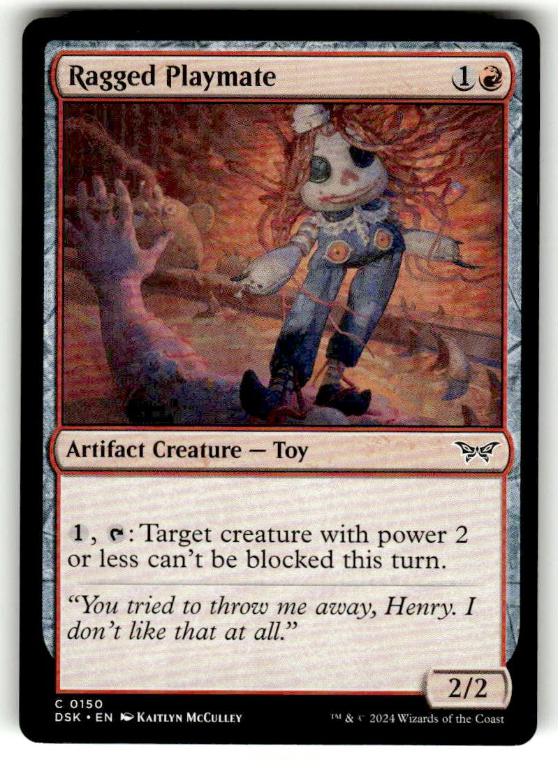 Ragged Playmate - Front