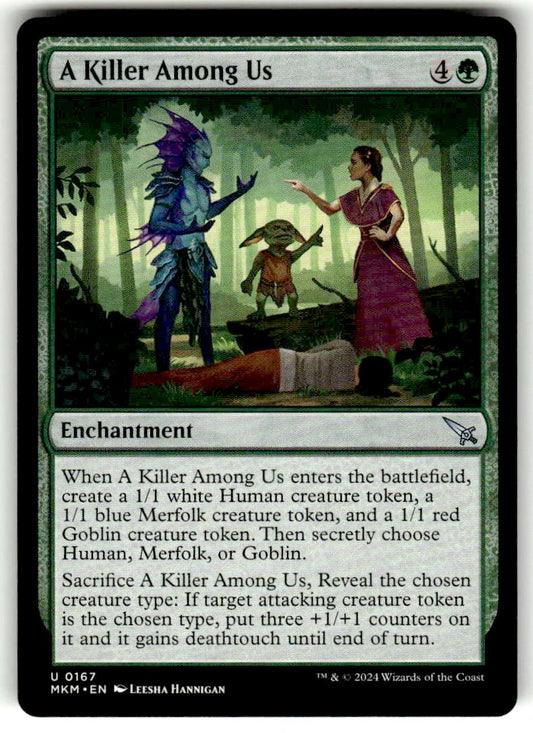 A Killer Among Us - Front