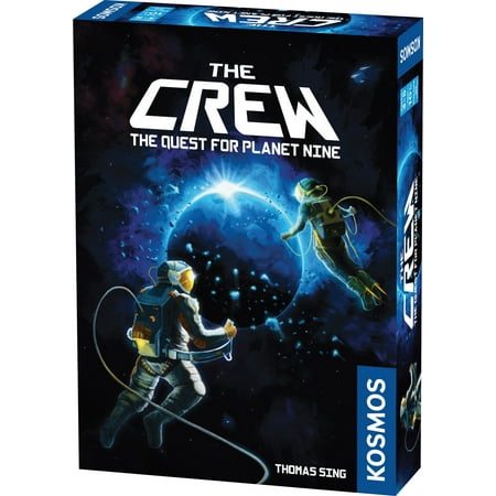 THAMES & KOSMOS The Crew - Quest for Planet Nine | Card Game | Kennerspiel des Jahres Winner | Cooperative | 3-5 Players | Ages 10+ | Trick-Taking | 50 Levels of Difficulty | Endless Replay