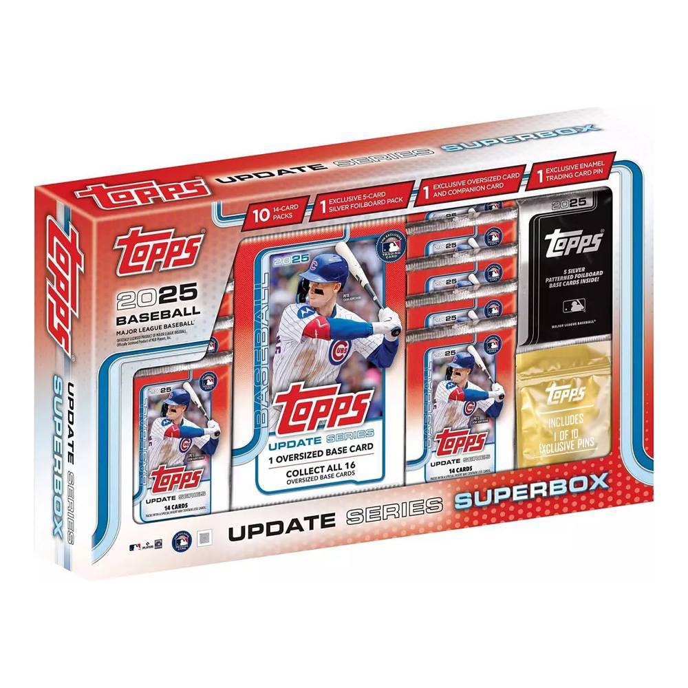 2025 Topps MLB Update Series Baseball Trading Card Superbox