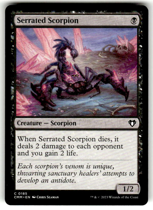 Serrated Scorpion - Front