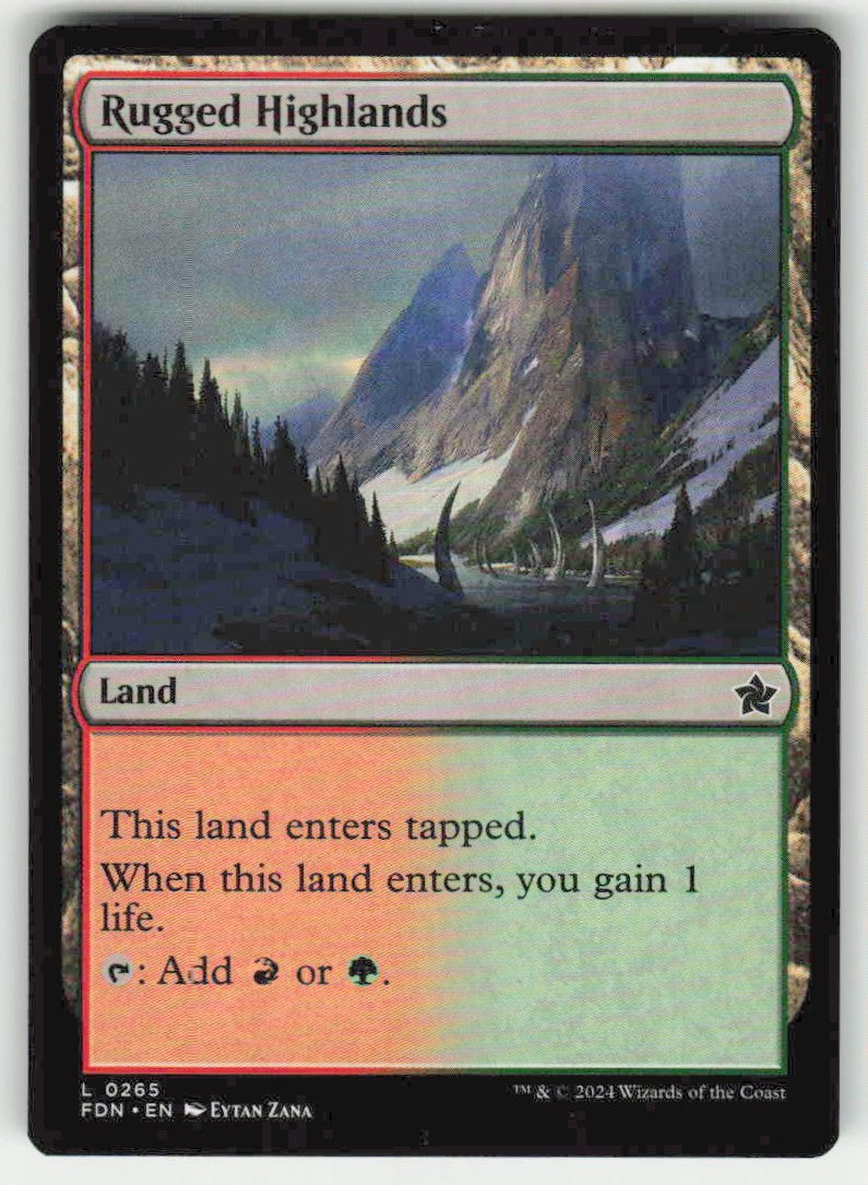 Rugged Highlands - Front