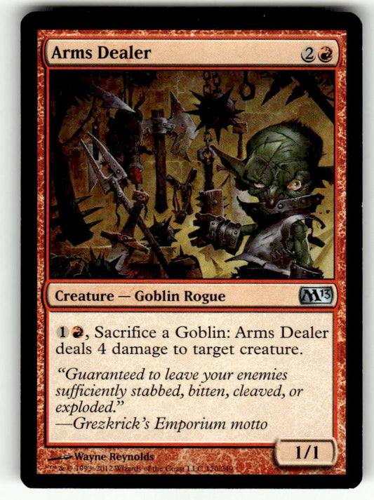 Arms Dealer - Front