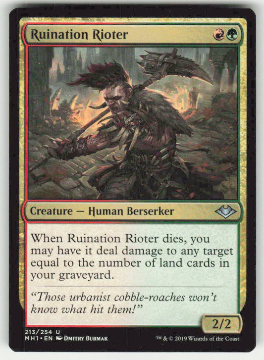 Ruination Rioter - Front