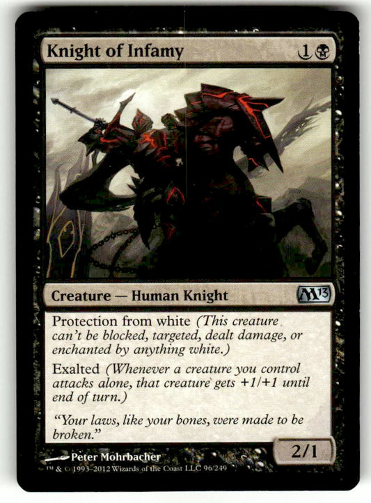 Knight of Infamy - Front