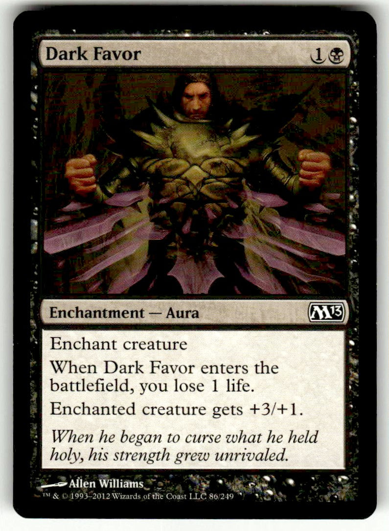 Dark Favor - Front