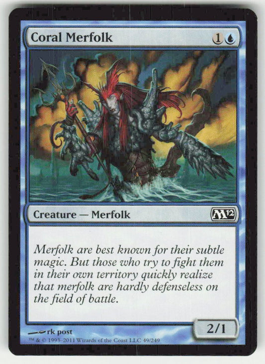 Coral Merfolk - Front