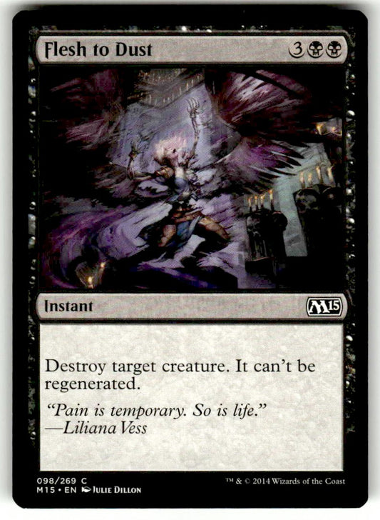 Flesh to Dust - Front