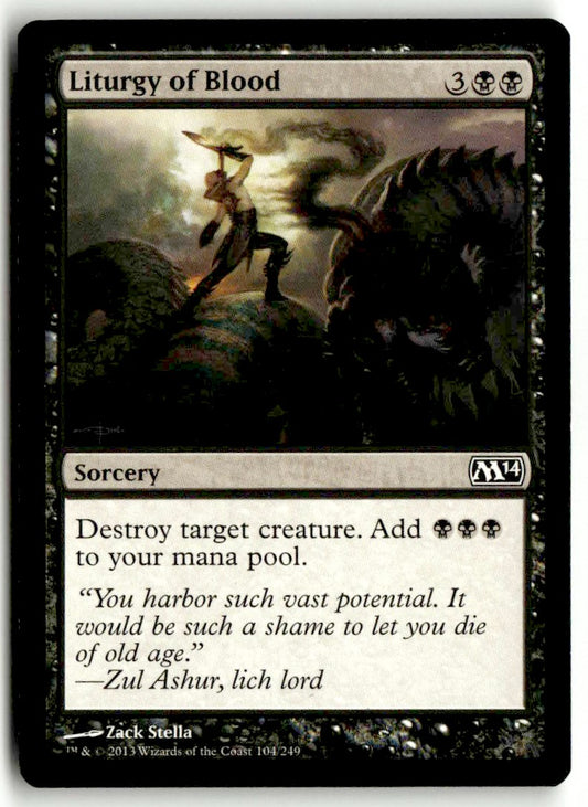 Liturgy of Blood - Front