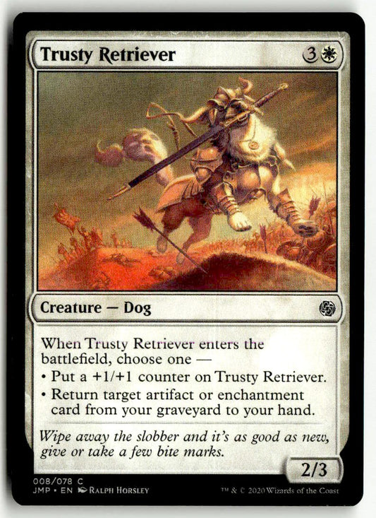 Trusty Retriever - Front