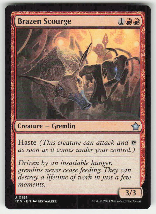 Brazen Scourge - Front