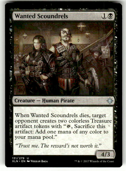 Wanted Scoundrels - Front