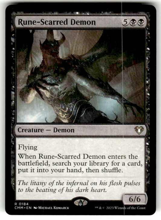 Rune-Scarred Demon - Front