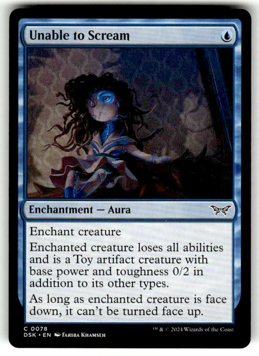 Unable to Scream - Front