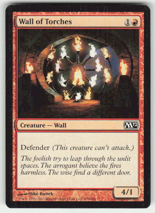 Wall of Torches - Front