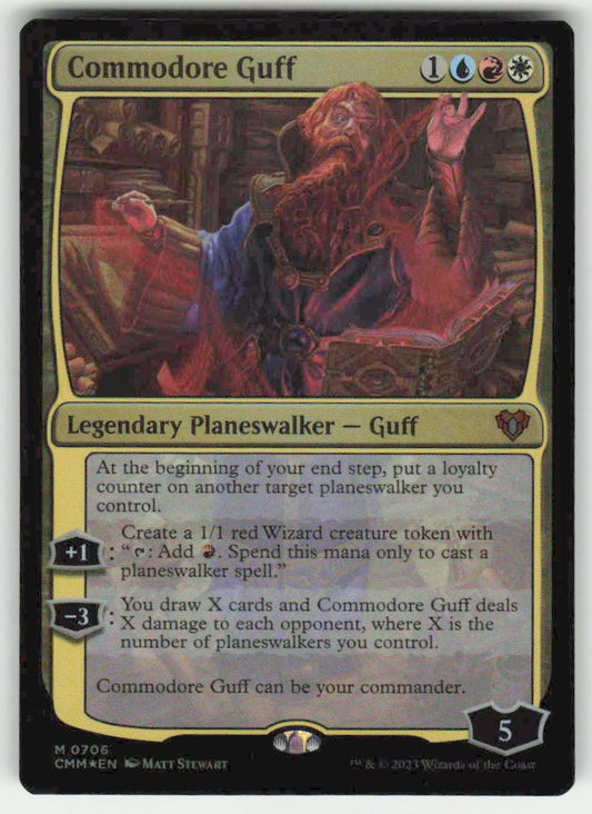 Commodore Guff - Front