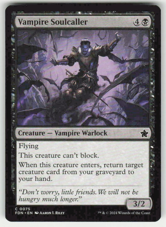 Vampire Soulcaller - Front