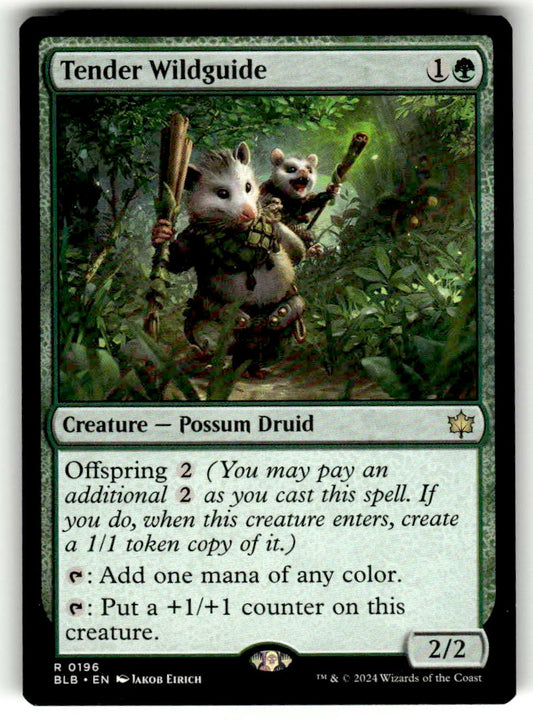 Tender Wildguide - Front