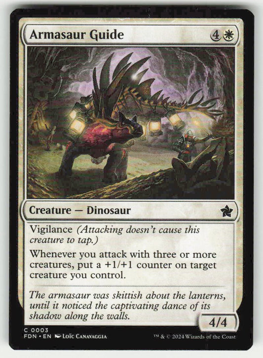 Armasaur Guide - Front