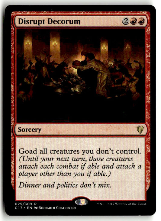 Disrupt Decorum - Front