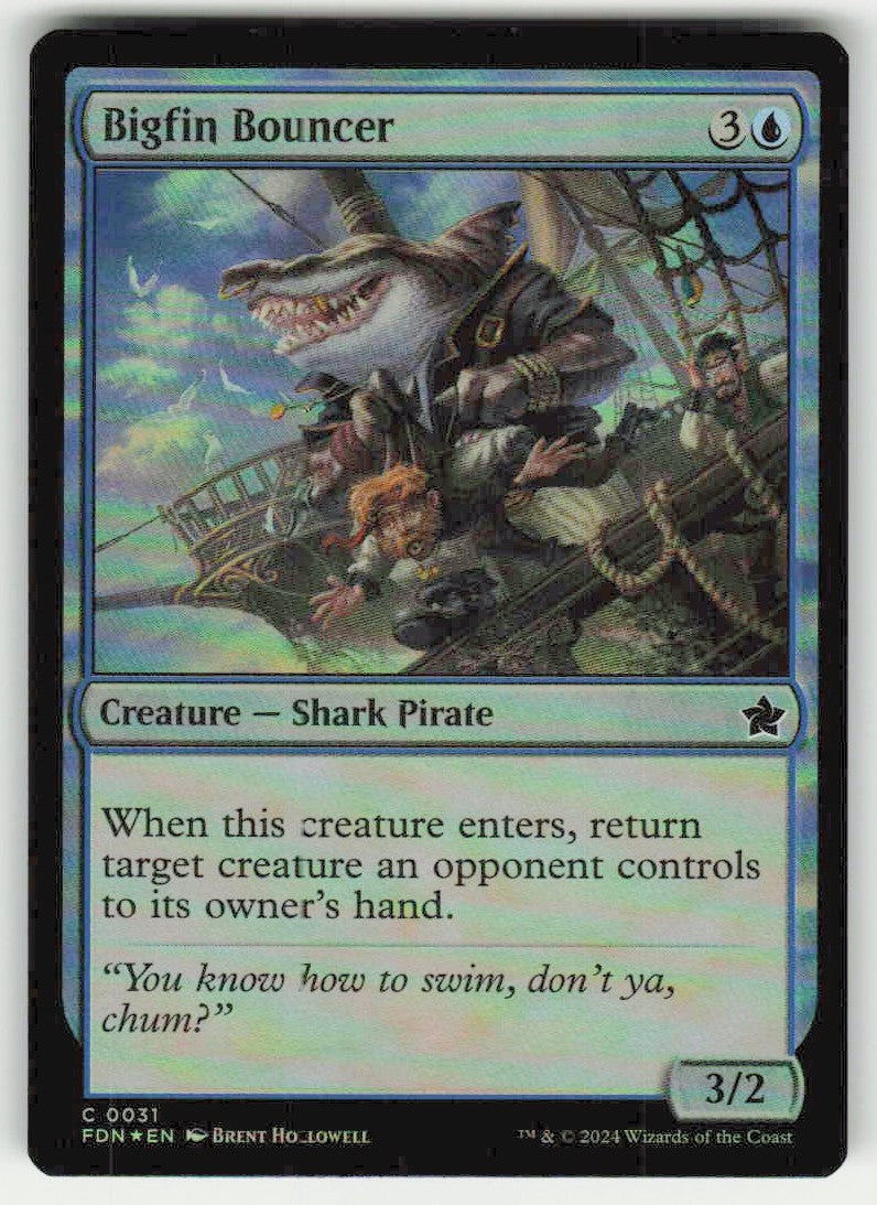 Bigfin Bouncer - Front