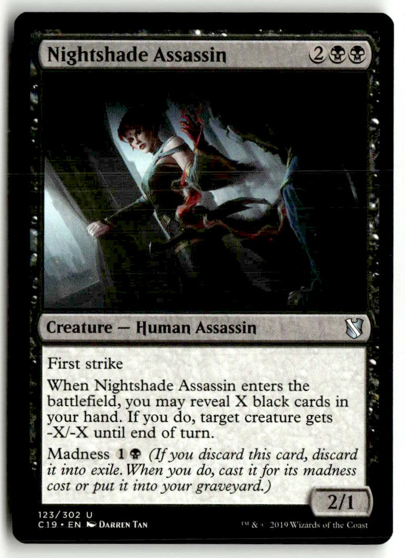 Nightshade Assassin - Front