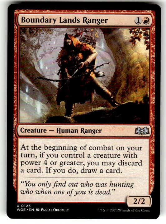 Boundary Lands Ranger - Front