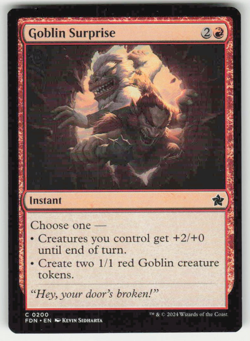 Goblin Surprise - Front
