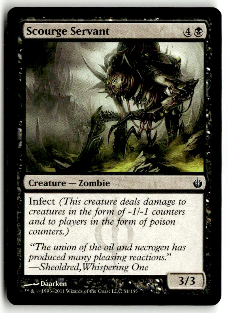 2011 Mirrodin Besieged 54 Scourge Servant