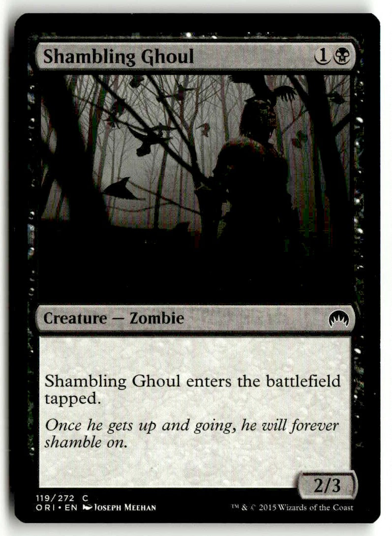 2015 Magic Origins 119 Shambling Ghoul