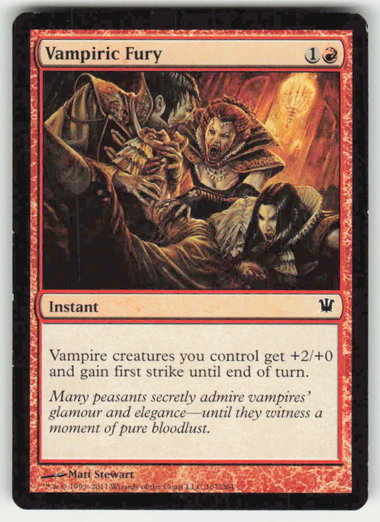 Vampiric Fury - Front